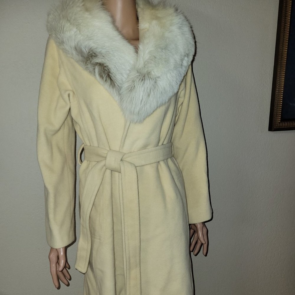 Cashmere & Fox Ladies Dress Coat